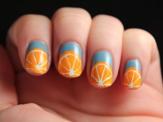 02-orange-nail-art