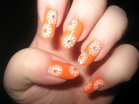 05-orange-nail-art