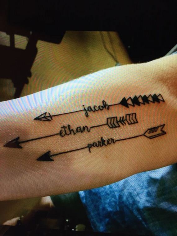 15 Awesome Female Arrow Tattoos