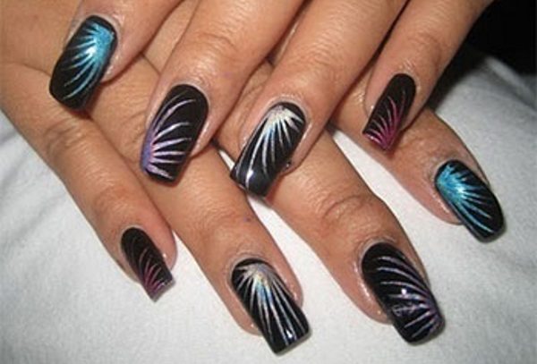 Awesome New Year Nail Art Designs
