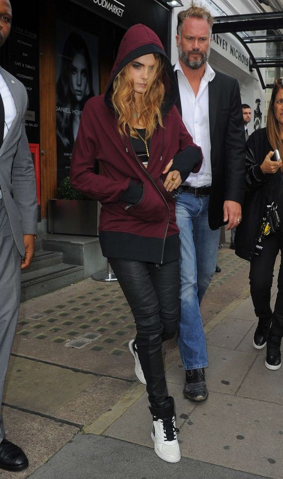 Cara-Delevingne-at-Harrods