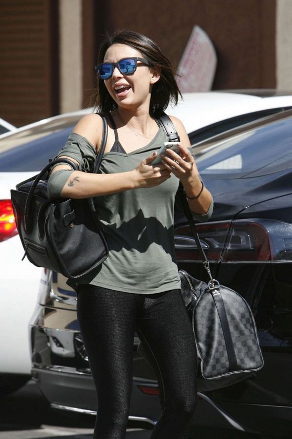 Janel-Parrish-in-Tights-at-DWTS