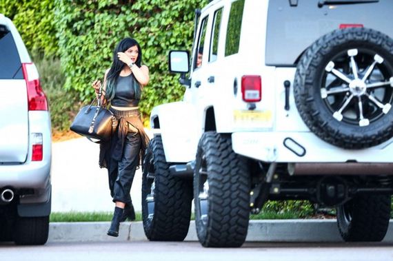Kylie-Jenner-in-Leather