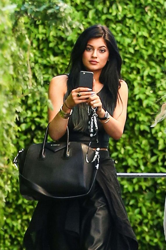 Kylie-Jenner-in-Leather