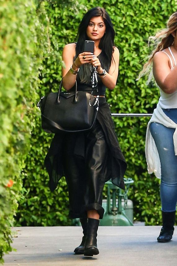 Kylie-Jenner-in-Leather