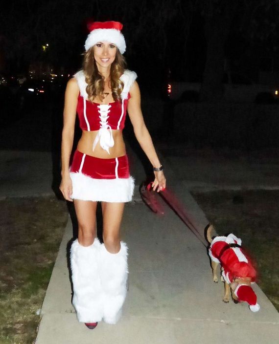 Leilani-Dowding-in-a-Santa-Outfit