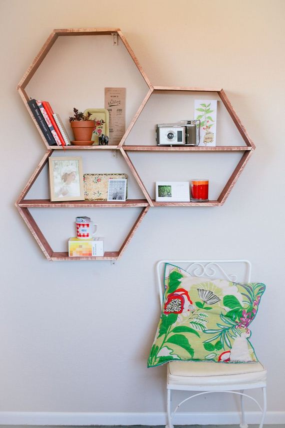 DIY-Honeycomb-Shelves