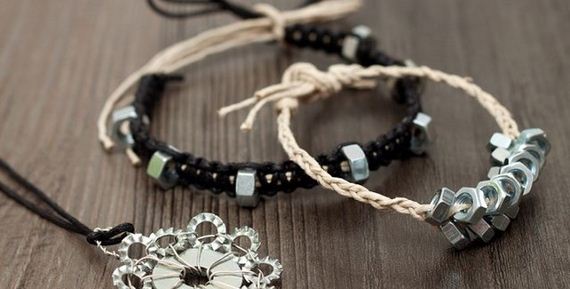 braided-hex-nut-bracelets-diy-handmade