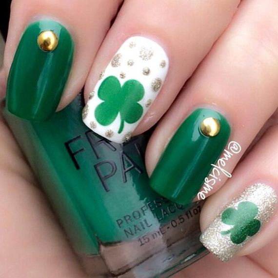 Amazing St. Patrick’s Day Nail Designs - 12thBlog