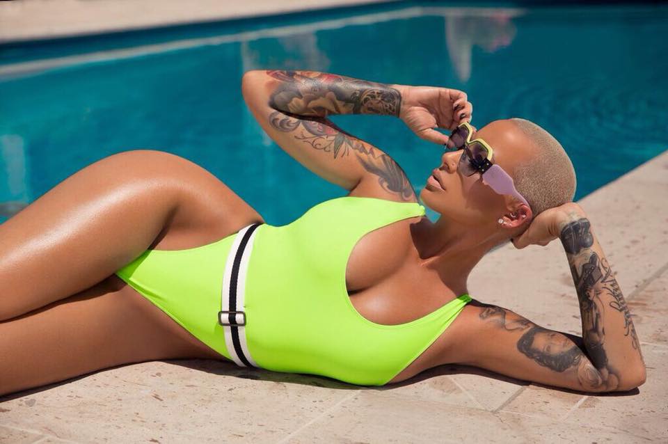 Amber Rose is an actress and a model. 