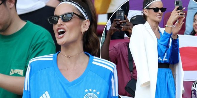 Hot Izabel Goulart Supports Kevin Trapp At The World Cup!