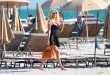 Victoria Silvstedt Spotted Enjoying a Beach Vacation in Miami